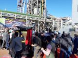 افتتاح کارخانه فولاد بافت کرمان با حضور روحانی