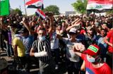 تظاهرات دانشجویان در بغداد