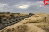برخورد قطار با گوسفندان در زنجان
