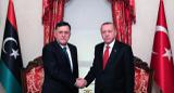 نخست‌وزیر دولت وفاق ملی لیبی به دیدار اردوغان رفت
