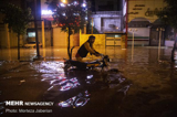 خانه های مردم در خوزستان غرق در فاضلاب و سیل+عکس