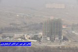 میزان "آلودگی هوا" در مناطق مختلف تهران