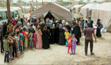 پناهجویان عراقی در راه بازگشت به خانه