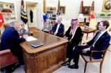 ترامپ با معاون وزیر دفاع عربستان دیدار کرد