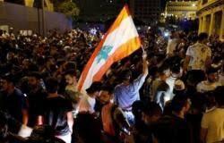 تجمع  دوباره معترضان لبنانی مقابل پارلمان