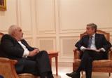 ظریف و وزیر خارجه کانادا در عمان  دیدار کردند