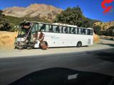 حادثه برای ۲ دستگاه اتوبوس در اسلام آباد غرب