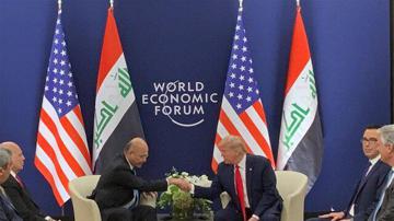 توافق محرمانه ترامپ و صالح برای بقای نیروهای امریکایی در عراق!