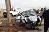 تصادف خونین 4 خودرو در دامغان