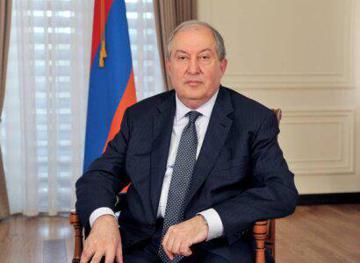 تاکید رئیس جمهور ارمنستان  بر اهمیت توسعه روابط با ایران