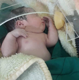 اولین کودک کرونایی در ایران بدنیا آمد!+عکس