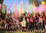 تصاویر جشن بزرگ رنگ ها در هند  در سایه ویروس کرونا