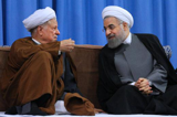 تصویر دیده نشده از  آیت‌الله هاشمی و حسن روحانی با لباس نظامی + عکس