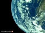 تصویر ثبت شده  ماه‌نورد هندی از سیاره زمین