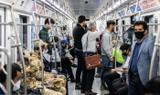 افزایش نگرانی ها بابت عدم رعایت فاصله گذاری اجتماعی در مترو پایتخت/تصاویر