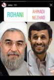 ساسی مانکن حاکم بین احمدی‌نژاد و روحانی شد!