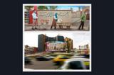 دیوارنگاره جدید میدان ولیعصر(عج) با حال و هوای رمضان