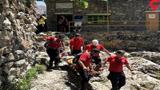 سقوط وحشتناک زن 34 ساله از ارتفاعات دربند+عکس