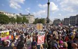 تظاهرات در  انگلیس علیه نژادپرستی