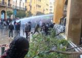 درگیری  شدید میان تظاهرکنندگان و نیروهای امنیتی لبنان