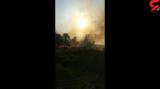 تصاویری از آتش سوزی گسترده در رودان  + فیلم