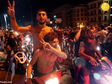 برگزاری تظاهرات در لبنان به دنبال کاهش شدید ارزش پول ملی/تصاویر