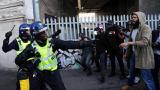 بازداشت صدها معترض در جریان اعتراضات لندن