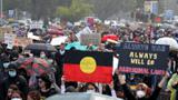 تظاهرات هزاران استرالیایی علیه نژاد پرستی