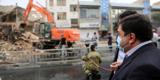 تخریب  یک پاساژ  بزرگ در تهران