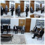روایت رئیس شورای عالی قضایی عراق از دیدارش با ظریف + عکس