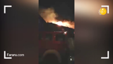 آتش سوزی در بیمارستان تاریخی کرمانشاه
