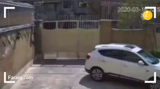 تصادف عجیب تاکسی با منزل در تهران