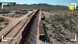 ساخت دیوار مرزی آمریکا در روزهای کرونایی
