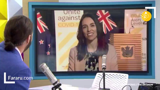 زمین لرزه هنگام سخنرانی زنده نخست وزیر نیوزیلند